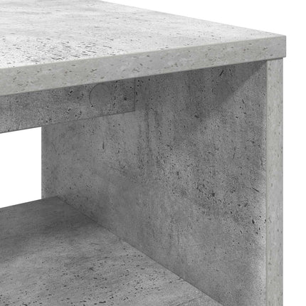 TV-skab 100 x 35 x 40 cm Beton Grå Konstrueret træ