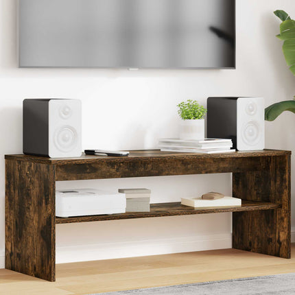 TV-skab 100 x 35 x 40 cm Røget eg Konstrueret træ