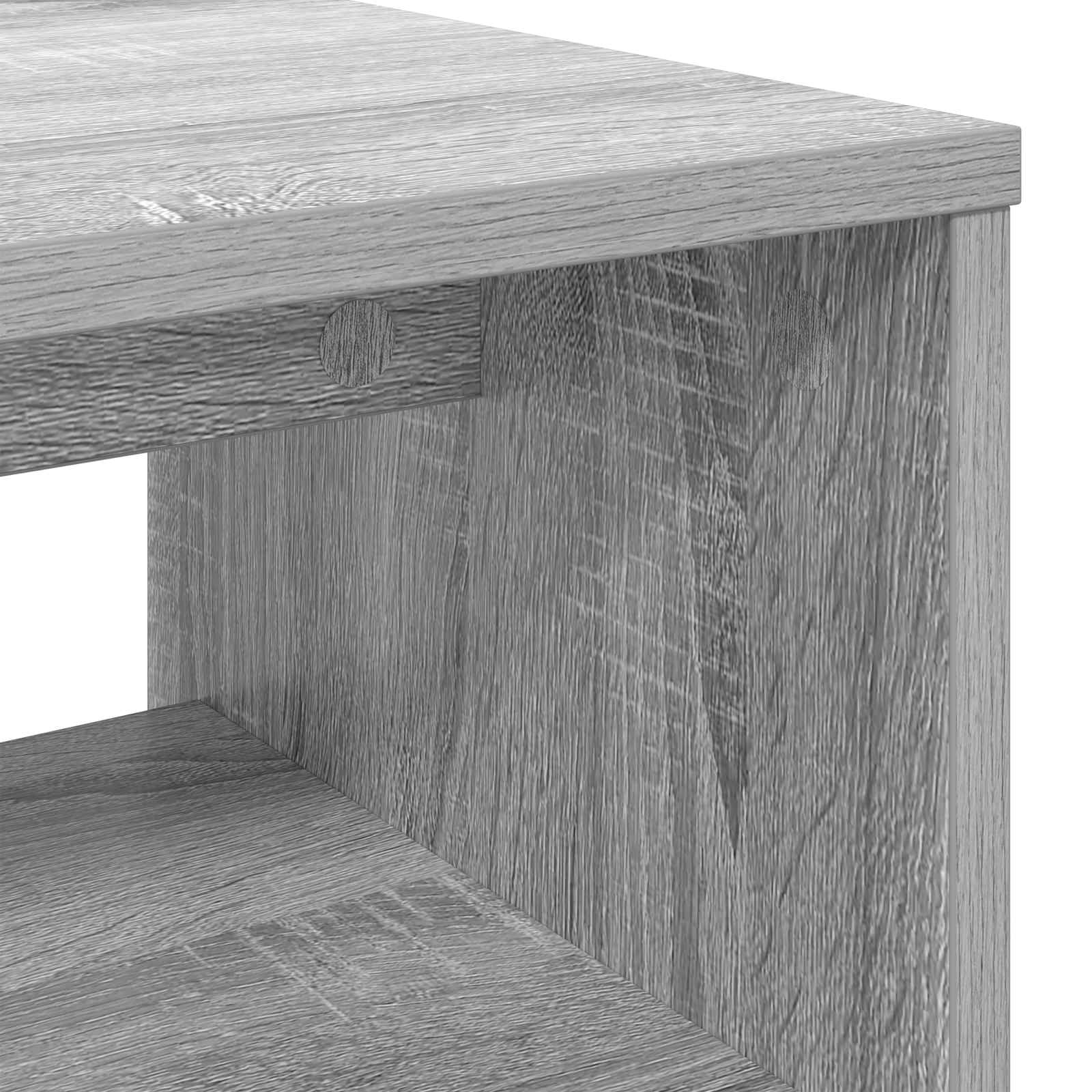 TV-skab Grå Sonoma 100 x 35 x 40 cm Konstrueret træ