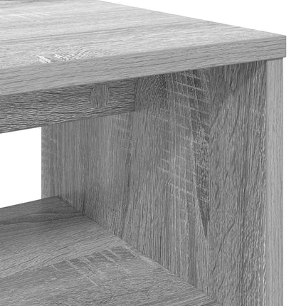 TV-skab 100 x 35 x 40 cm Grå Sonoma Konstrueret træ