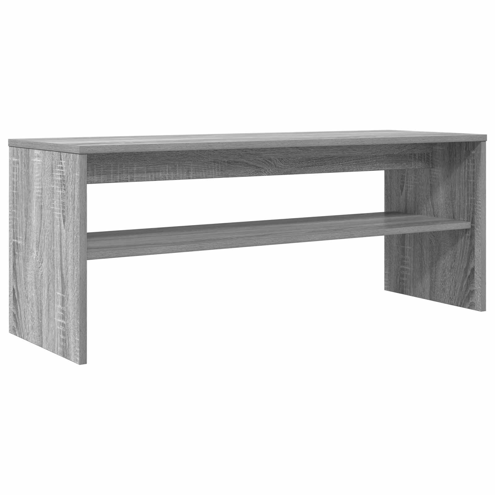 TV-skab Grå Sonoma 100 x 35 x 40 cm Konstrueret træ