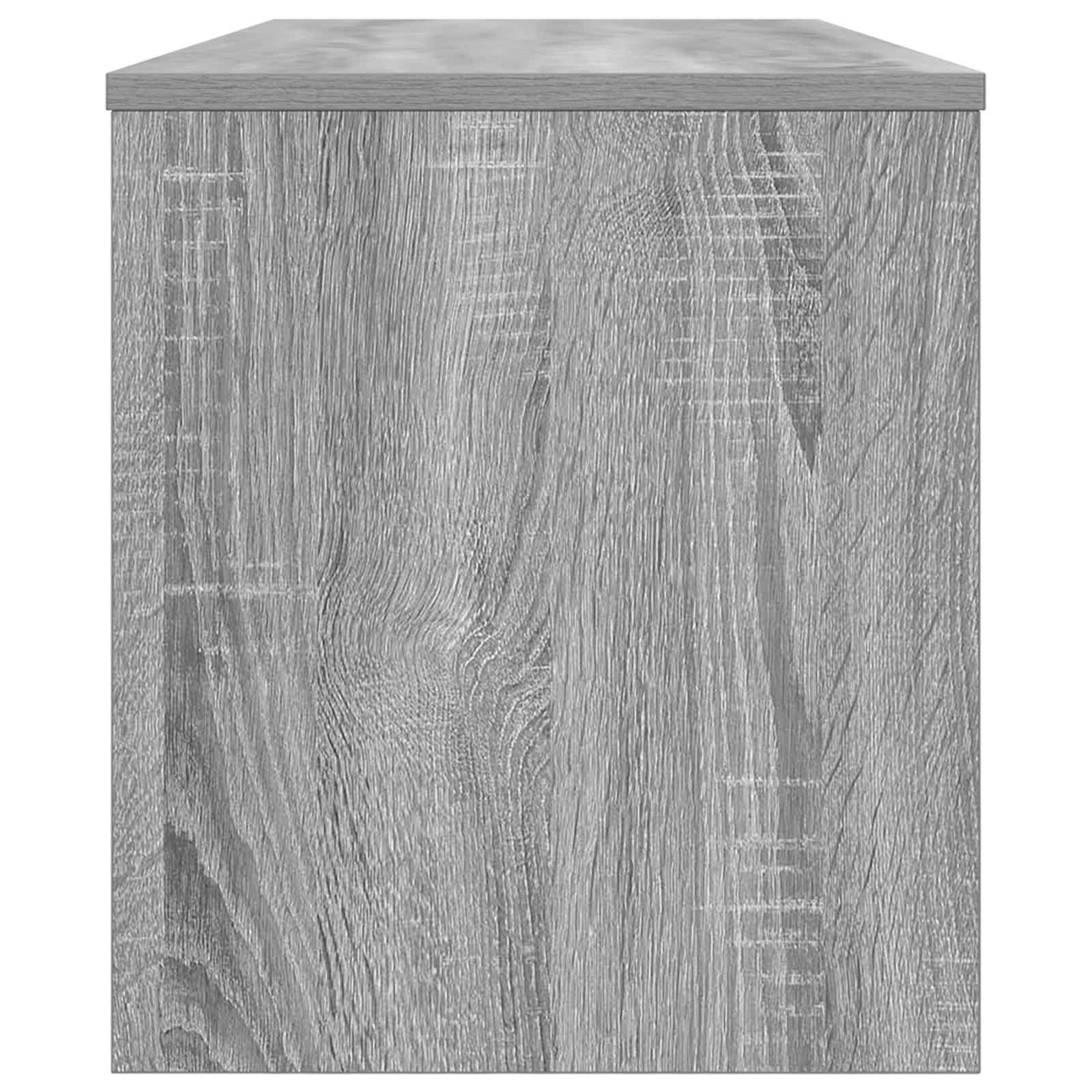 TV-skab Grå Sonoma 100 x 35 x 40 cm Konstrueret træ