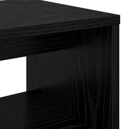 TV-skab 60 x 30 x 40 cm Sort eg Konstrueret træ