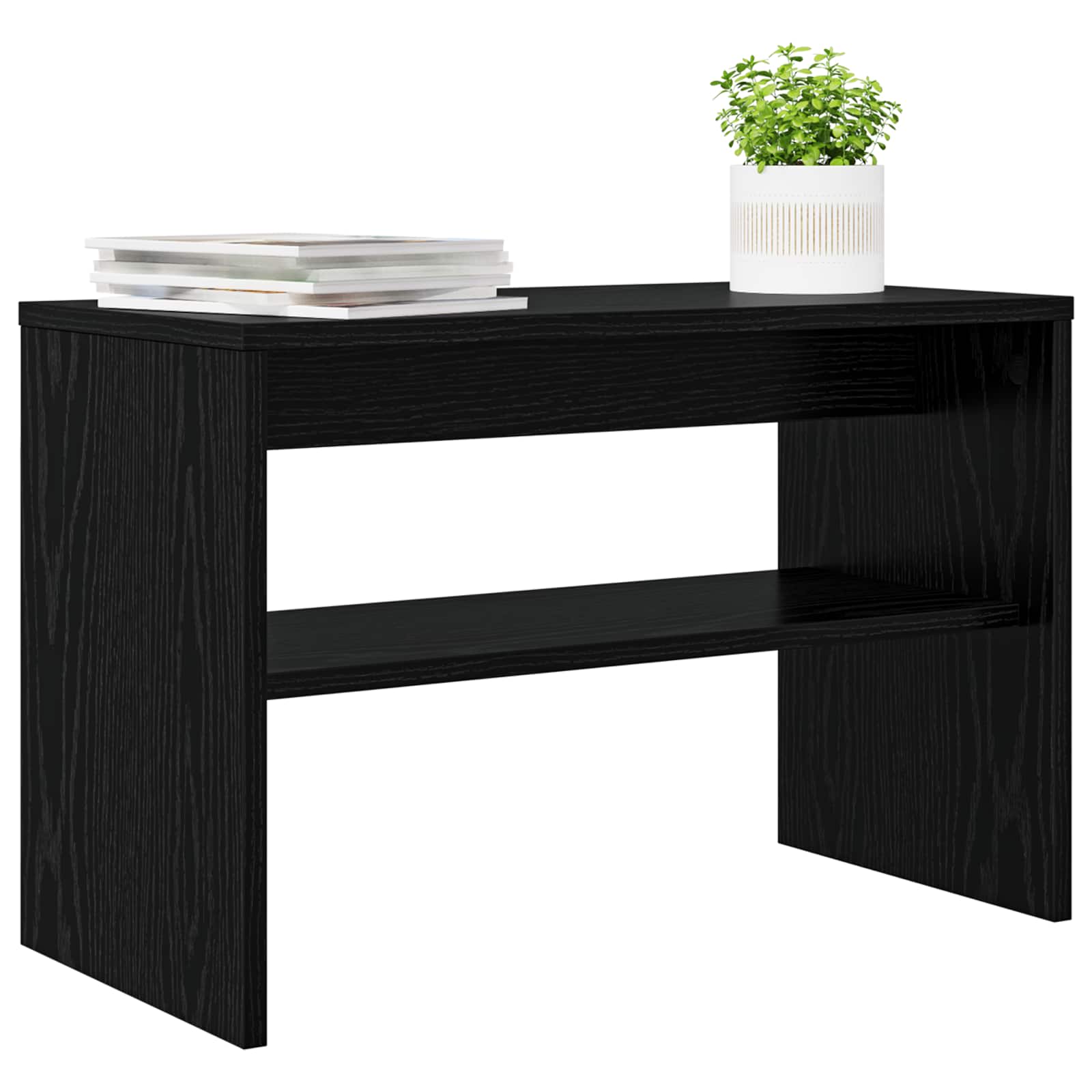 TV-skab Sort eg 60 x 30 x 40 cm Konstrueret træ