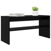 TV-skab Sort eg 80 x 30 x 40 cm Konstrueret træ