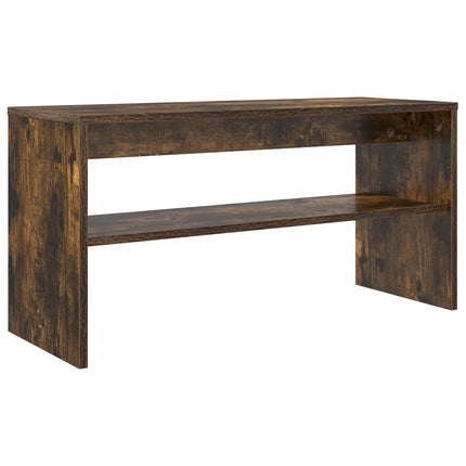 TV-skab 80 x 30 x 40 cm Røget eg Konstrueret træ