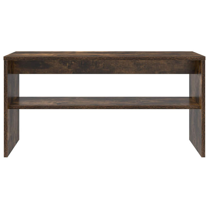 TV-skab 80 x 30 x 40 cm Røget eg Konstrueret træ