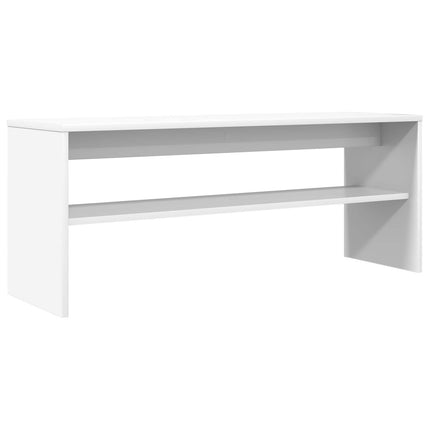 TV-skab 100 x 30 x 40 cm Hvid Konstrueret træ