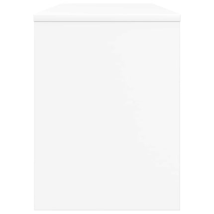 TV-skab 100 x 30 x 40 cm Hvid Konstrueret træ