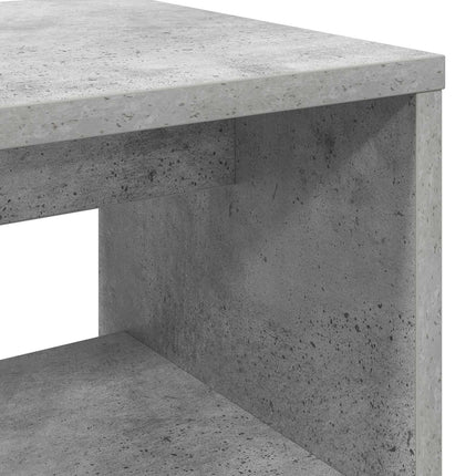 TV-skab 100 x 30 x 40 cm Beton Grå Konstrueret træ