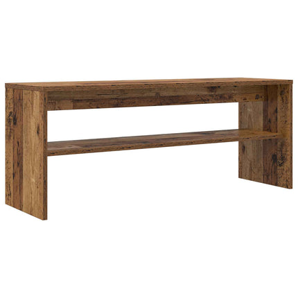 TV-skab 100 x 30 x 40 cm Gammelt træ Konstrueret træ