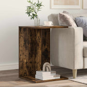 Sidebord Røget eg 45 x 40 x 62,5 cm Konstrueret træ