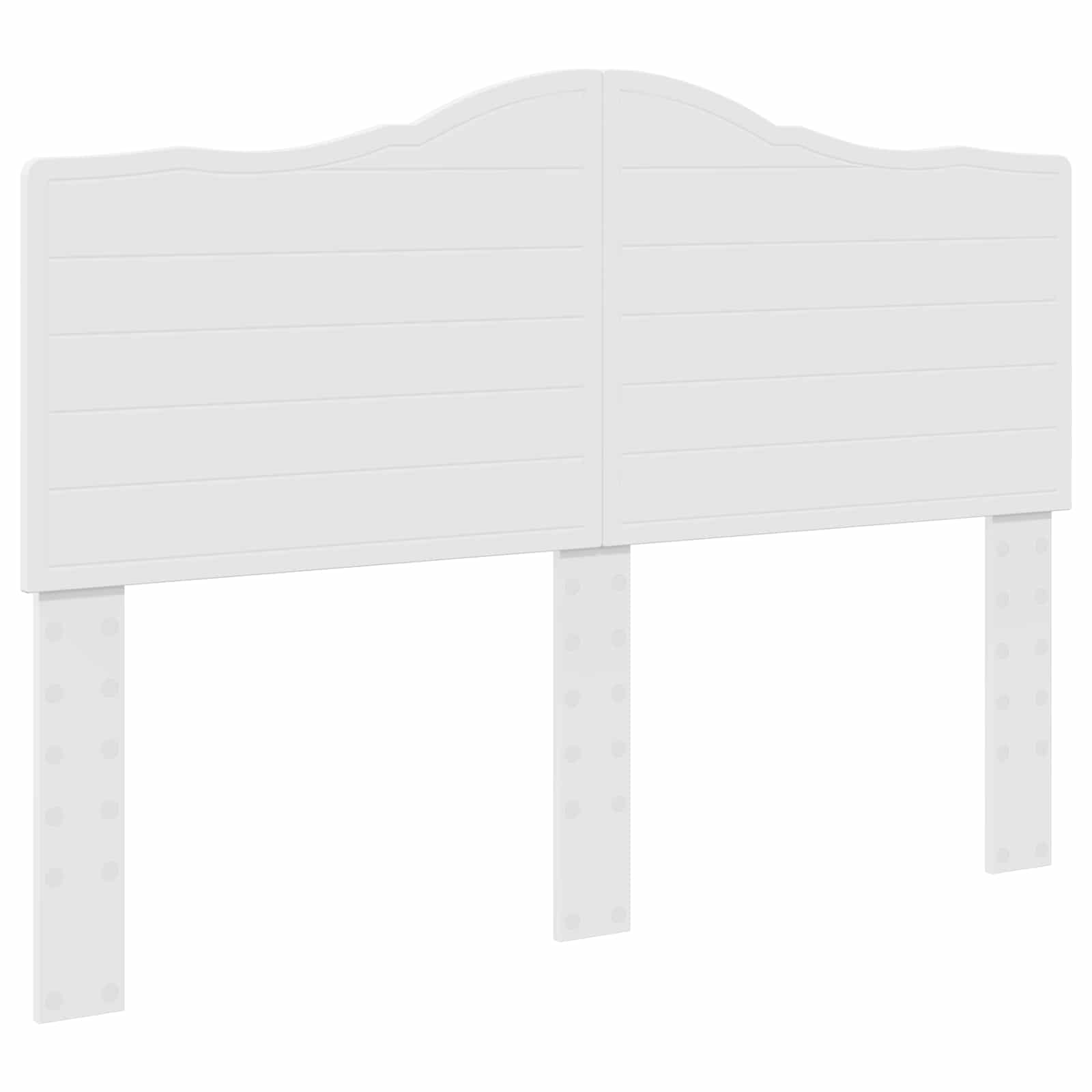 Sengestel med skuffe Hvid 140 x 190 cm Ingeniørtræ