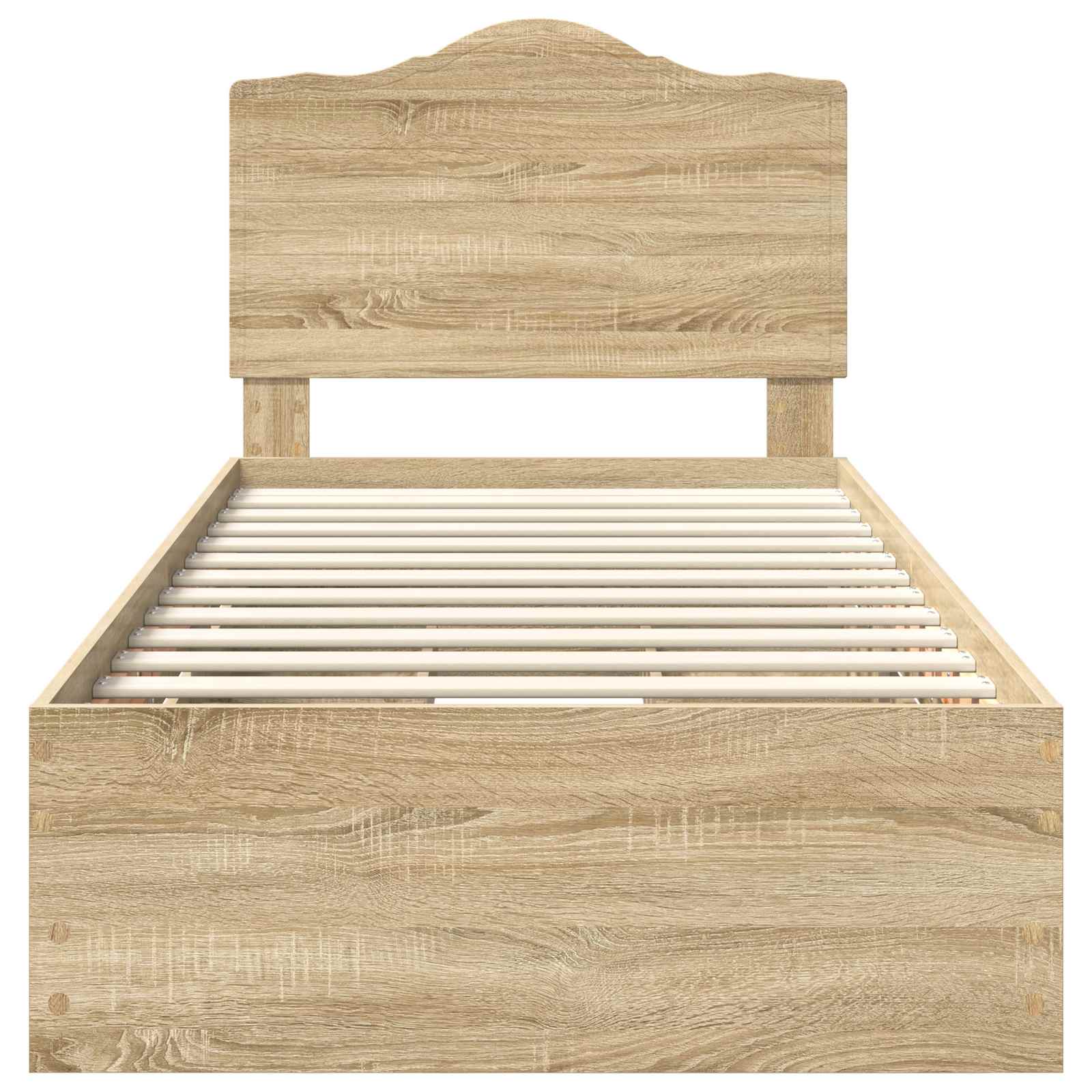Sengestel med skuffe Sonoma eg 75 x 190 cm Ingeniørtræ
