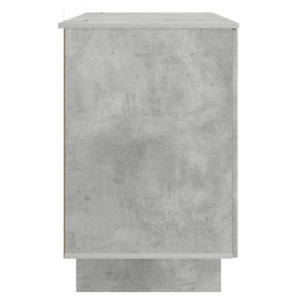 Bord Betongrå Konstrueret træ 142,5 x 50 x 75 cm
