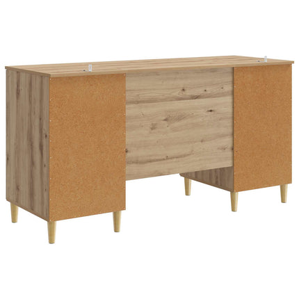 Bord Artisan-eg Konstrueret træ 142,5 x 50 x 75 cm