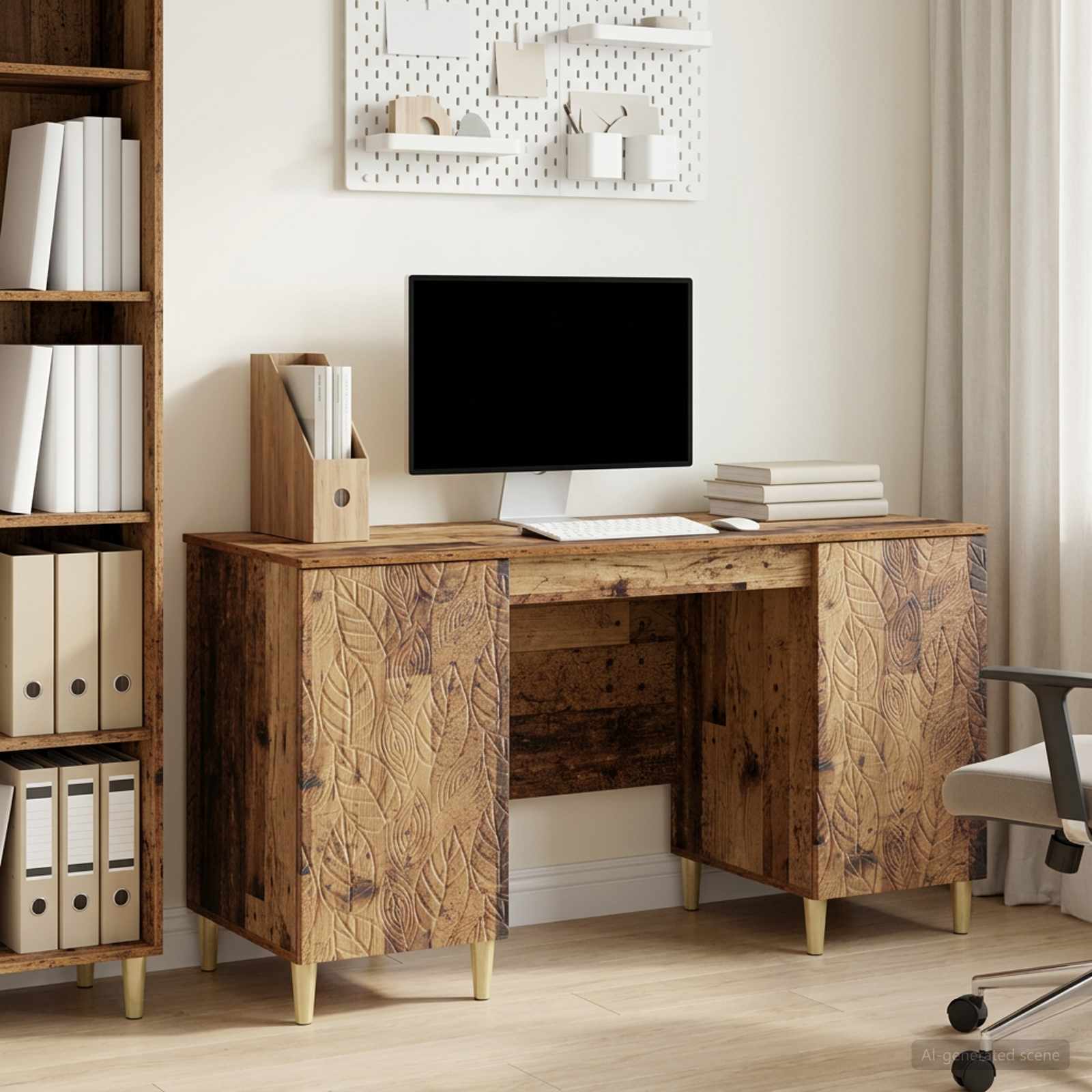 Bord Gammelt tr 142,5 x 50 x 75 cm Konstrueret tr