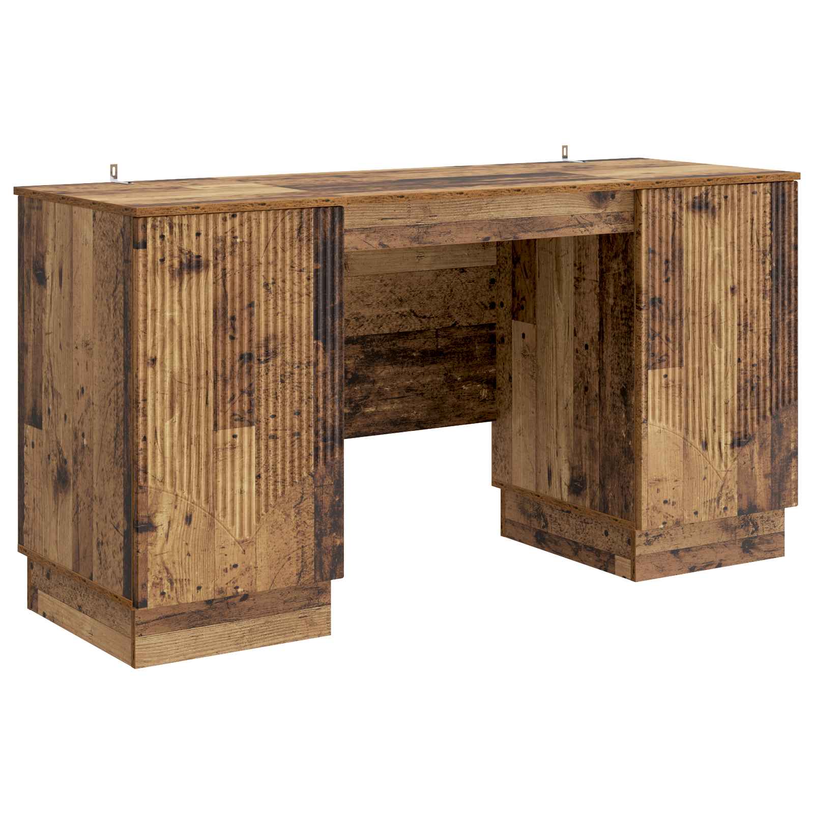 Bord med hylde Gammelt træ 142,5 x 50 x 75 cm Konstrueret træ