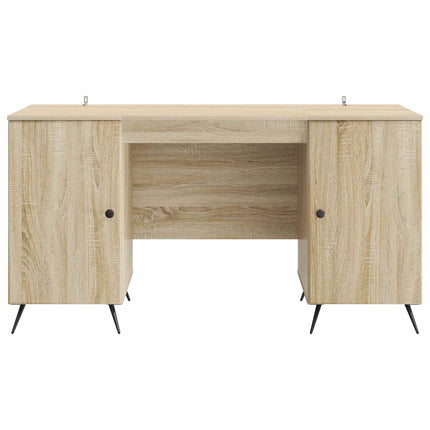 Bord Sonoma-eg 142,5 x 50 x 75 cm Konstrueret træ