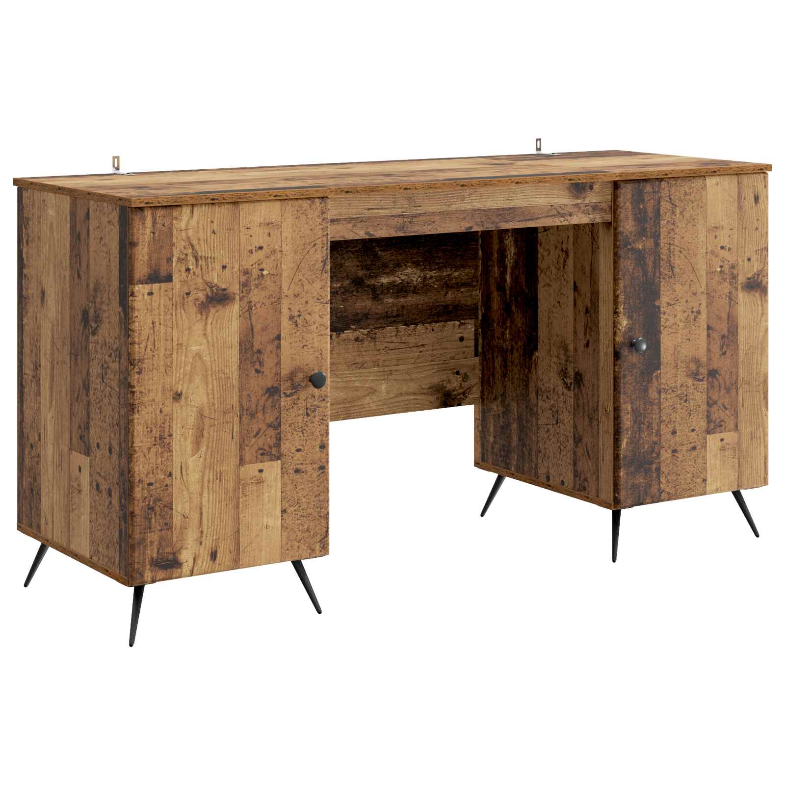 Bord med hylde Gammelt træ 142,5 x 50 x 75 cm Konstrueret træ