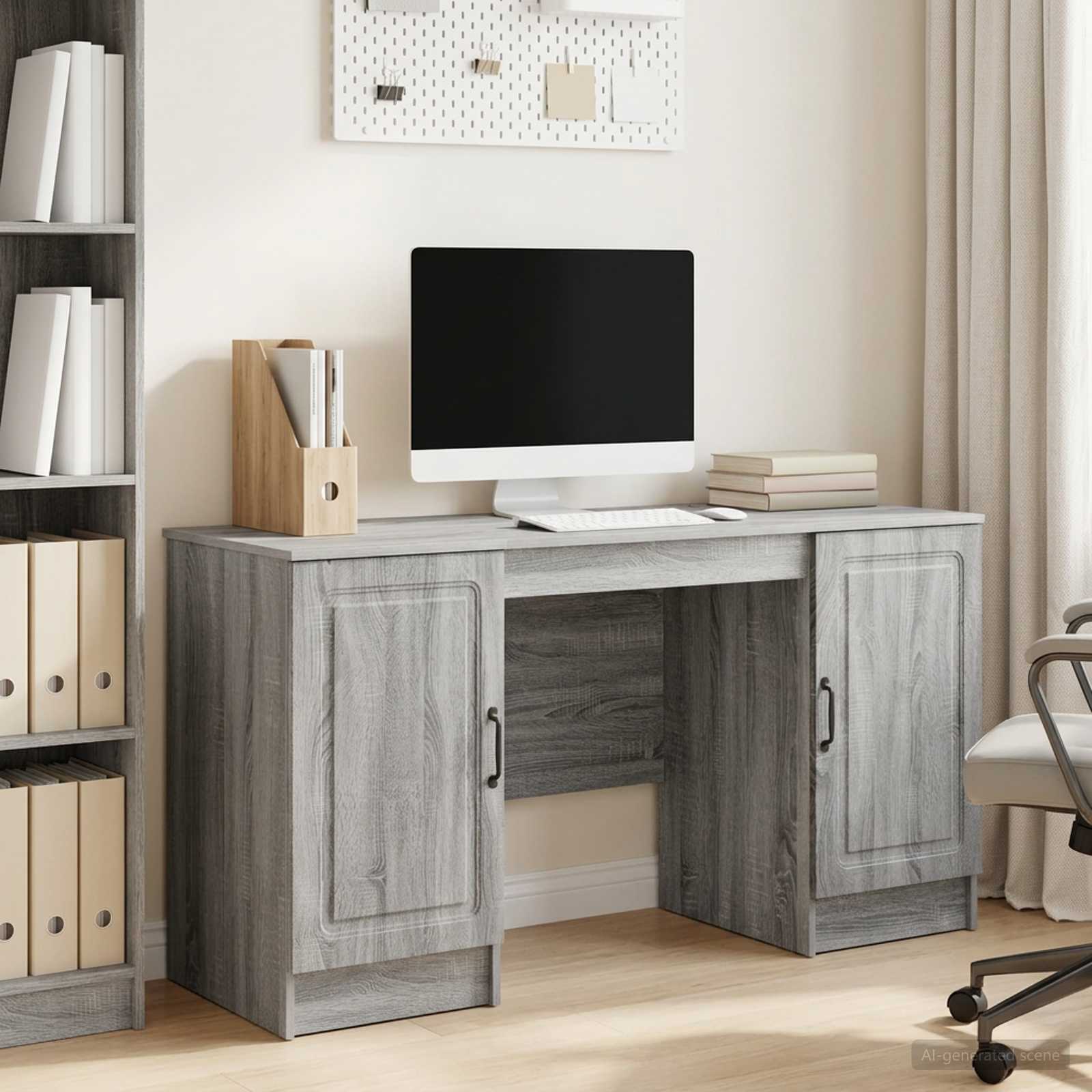 Bord Gr sonoma-eg 142,5 x 50 x 75 cm Konstrueret tr