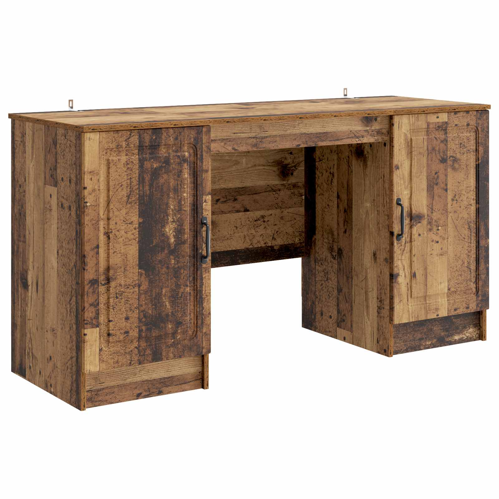 Bord med hylde Gammelt træ 142,5 x 50 x 75 cm Konstrueret træ