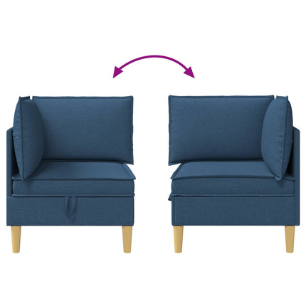 Sofa med opbevaring Stof