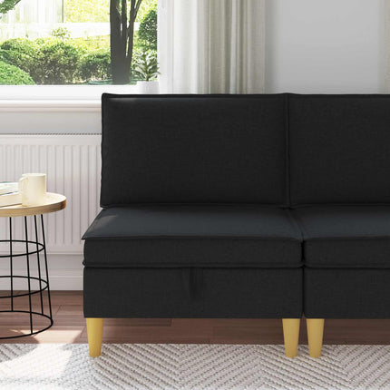 Sofa med opbevaring Stof