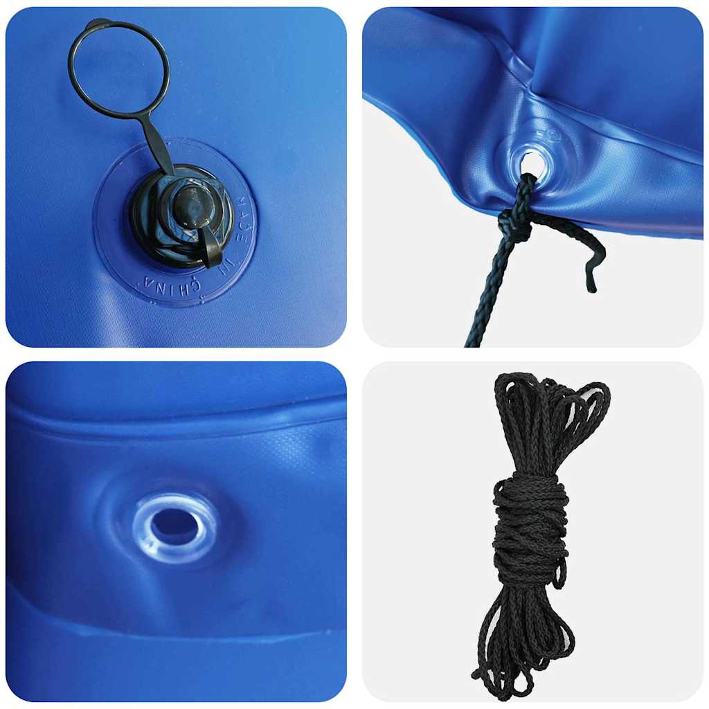 Poolpude til overjordisk pool Blå Ø 400 cm PVC