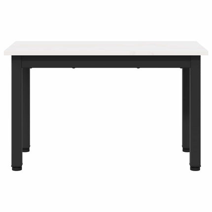 Sofabord Hvid 60 x 30 x 36 cm Massiv fyrretræ
