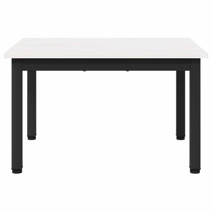 Sofabord Hvid 60 x 50 x 36 cm Massiv fyrretræ