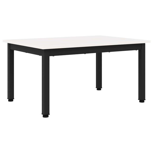Sofabord Hvid 70 x 50 x 36 cm Massiv fyrretræ