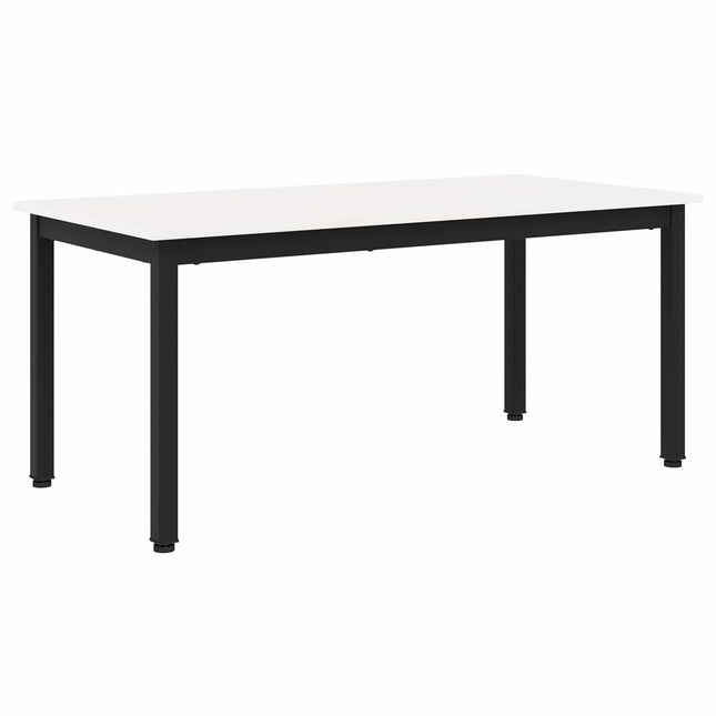 Sofabord Hvid 100 x 50 x 45 cm Massiv fyrretræ