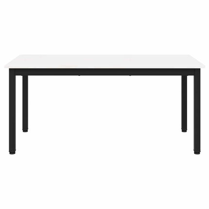 Sofabord Hvid 100 x 50 x 45 cm Massiv fyrretræ