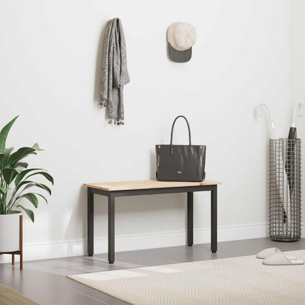 bænk Naturfarvet 80 x 35 x 45 cm Massiv fyrretræ
