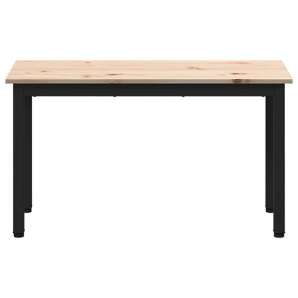 bænk Naturfarvet 80 x 35 x 45 cm Massiv fyrretræ