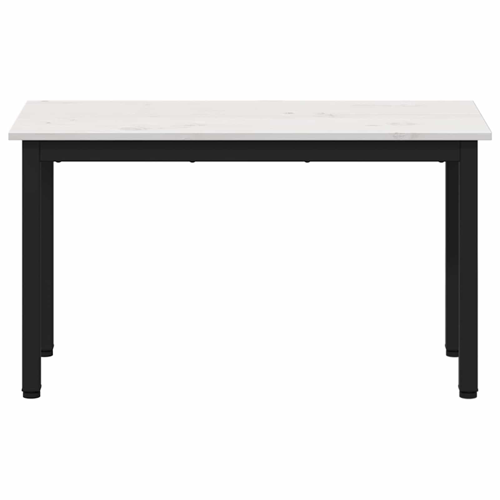 bænk Hvid 80 x 35 x 45 cm Massiv fyrretræ