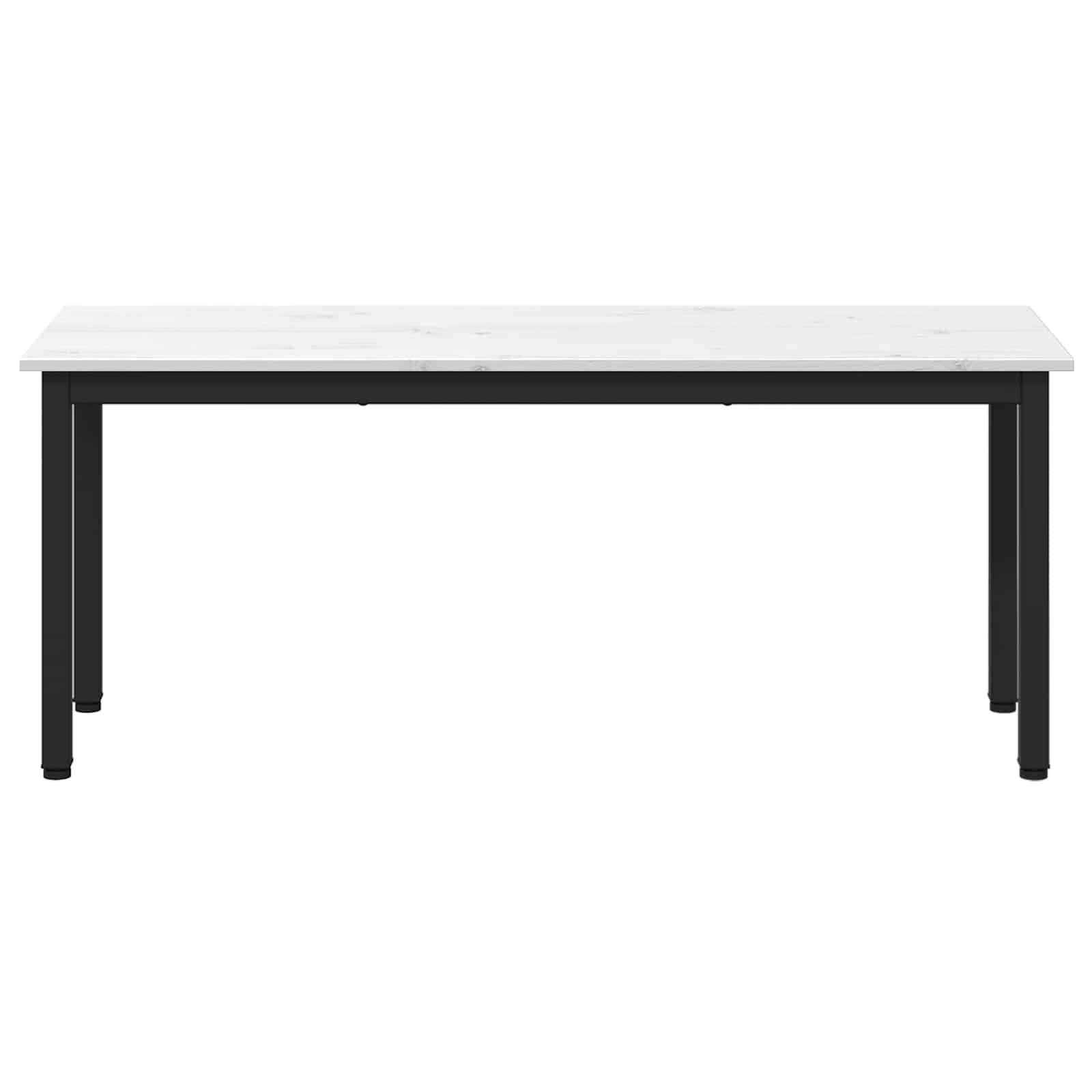 bænk Hvid 110 x 35 x 45 cm Massiv fyrretræ
