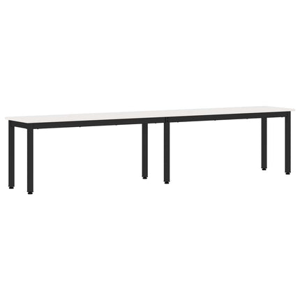 bænk Hvid 200 x 35 x 45 cm Massiv fyrretræ