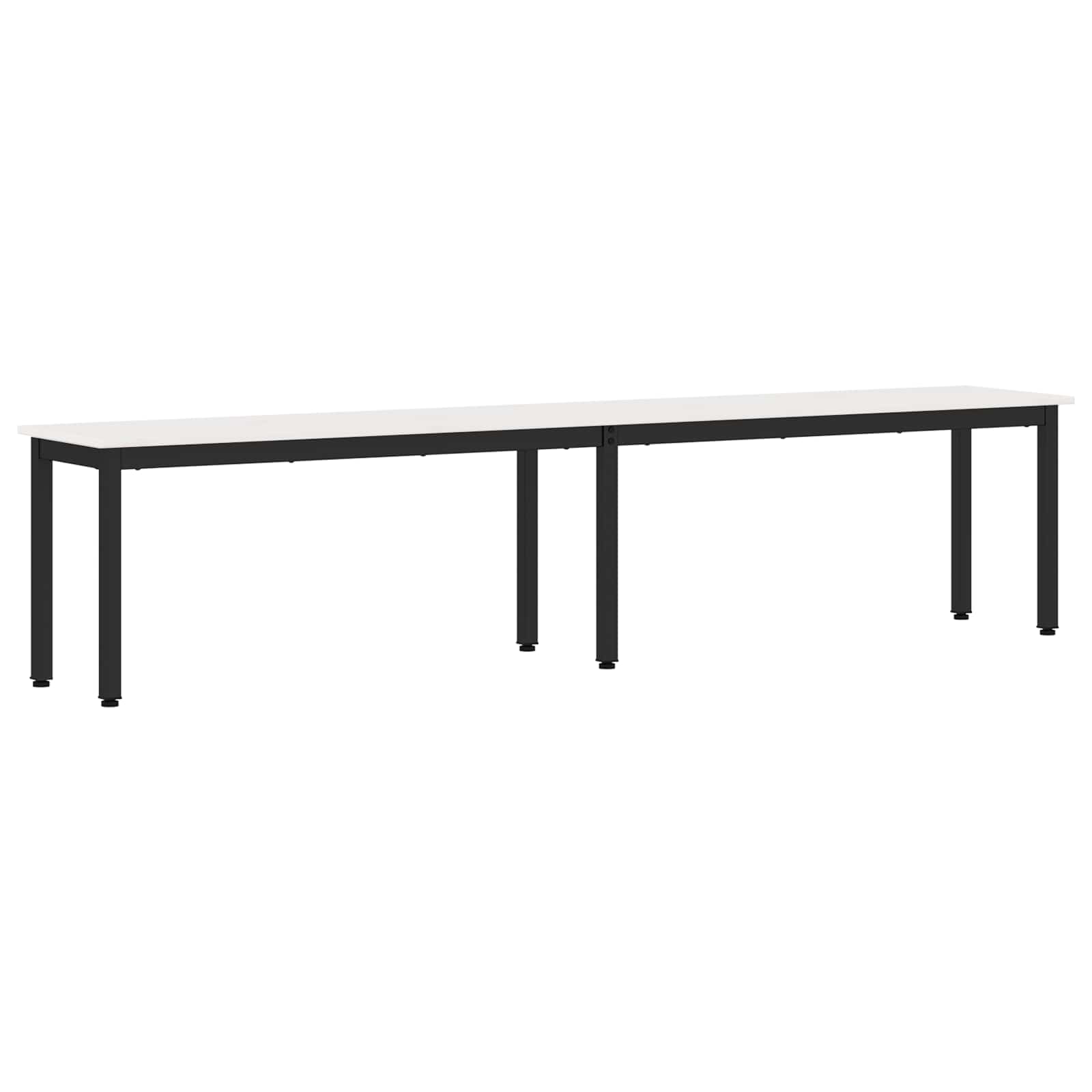 bænk Hvid 200 x 35 x 45 cm Massiv fyrretræ