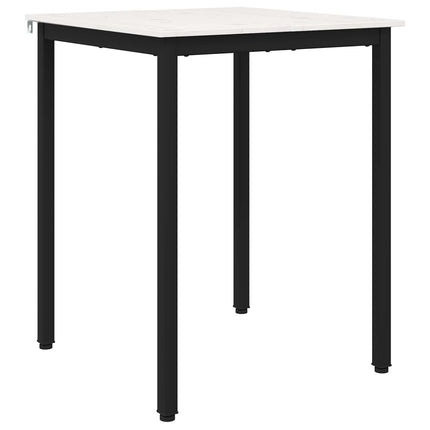 Spisebord Hvid 60 x 60 x 75 cm Massiv fyrretræ
