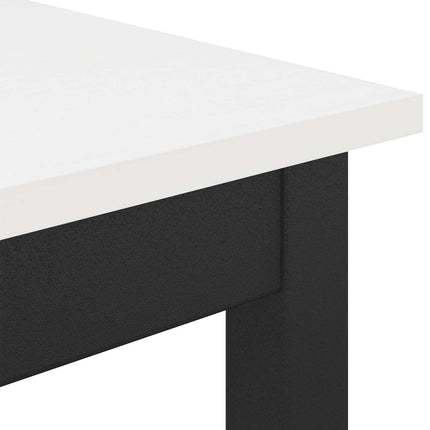 Spisebord Hvid 70 x 70 x 75 cm Massiv fyrretræ