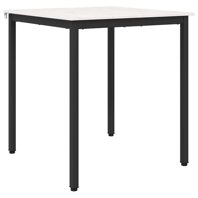 Spisebord Hvid 70 x 70 x 75 cm Massiv fyrretræ