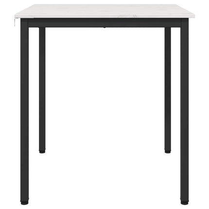 Spisebord Hvid 70 x 70 x 75 cm Massiv fyrretræ