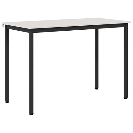 Spisebord Hvid 110 x 55 x 75 cm Massiv fyrretræ