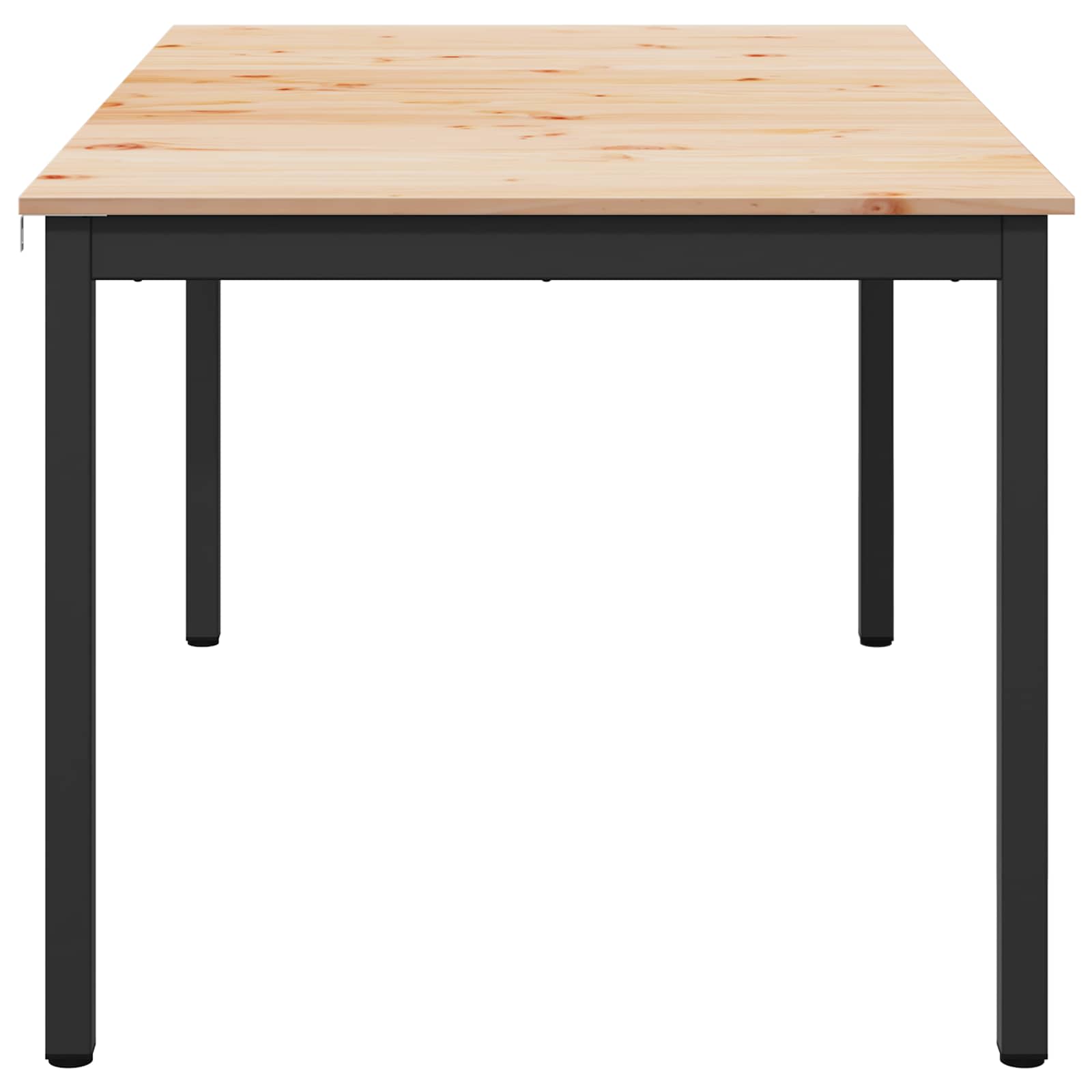 Spisebord Naturfarvet 140 x 80 x 75 cm Massiv fyrretræ