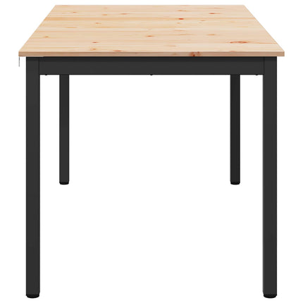 Spisebord Naturfarvet 150 x 90 x 75 cm Massiv fyrretræ