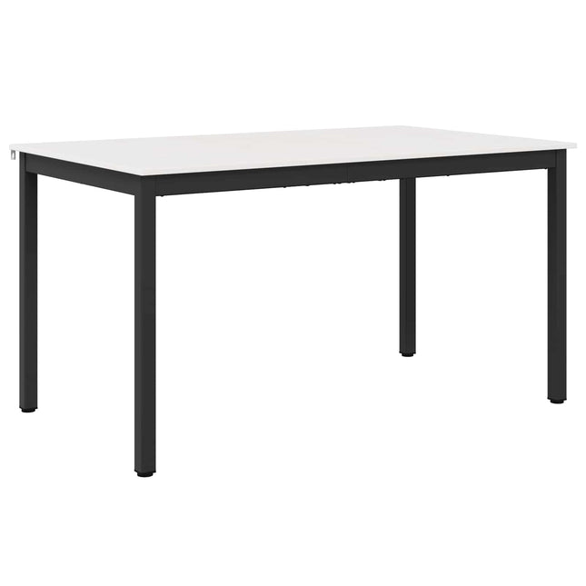 Spisebord Hvid 150 x 90 x 75 cm Massiv fyrretræ
