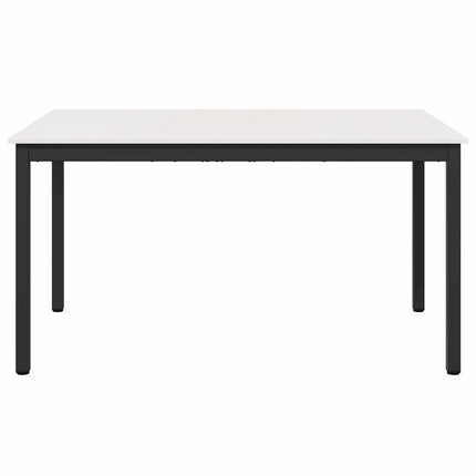 Spisebord Hvid 150 x 90 x 75 cm Massiv fyrretræ