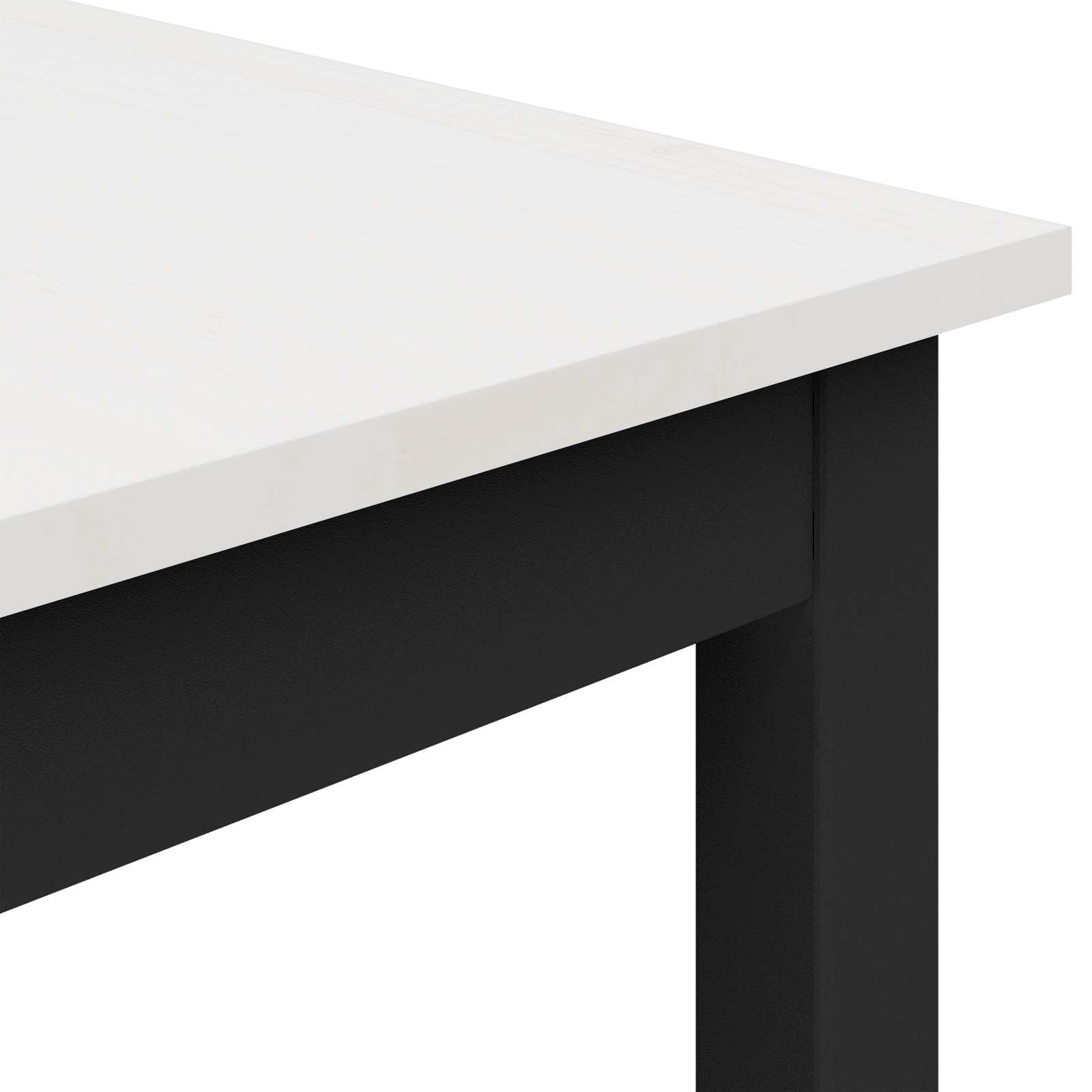 Barbord Hvid 70 x 70 x 105 cm Massiv fyrretræ